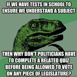politician test
