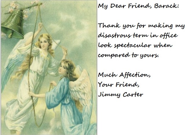 jimmy carter thank you card