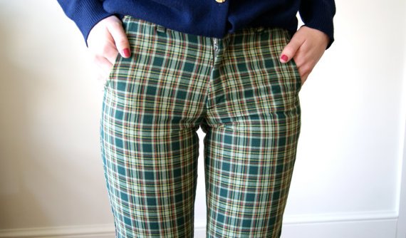 icky plaid pants